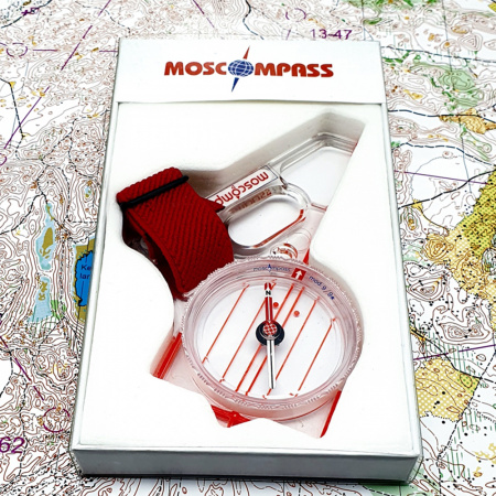 Компас Москомпас 9*GTL (Гранд Трек, Суперстабильная стрелка*, со стабилизатором, палец левый)