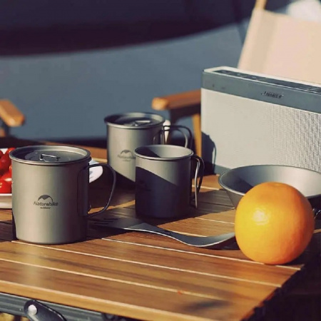 Кружка титановая Naturehike 20Cj Titanium Cup 200 ml NH20CJ005