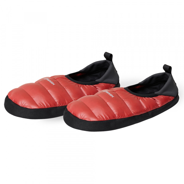 Тапочки пуховые BASK D-Tube Slippers красные S(38-39)