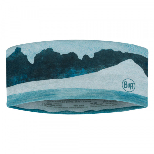 Повязка Buff CoolNet UV Wide Headband Aler Teal