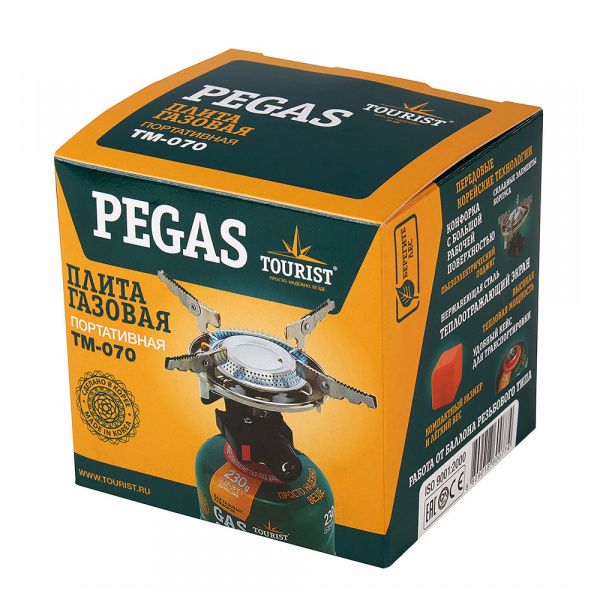 Горелка газовая PEGAS (TM-070), «Tourist»