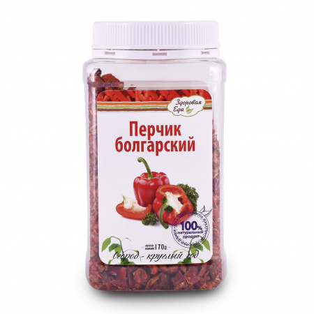 Перчик болгарский ПЭТ 170 г (Здоровая Еда)