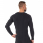 Термобелье мужское Brubeck футболка с длинным рукавом шерсть мериноса COMFORT WOOL
