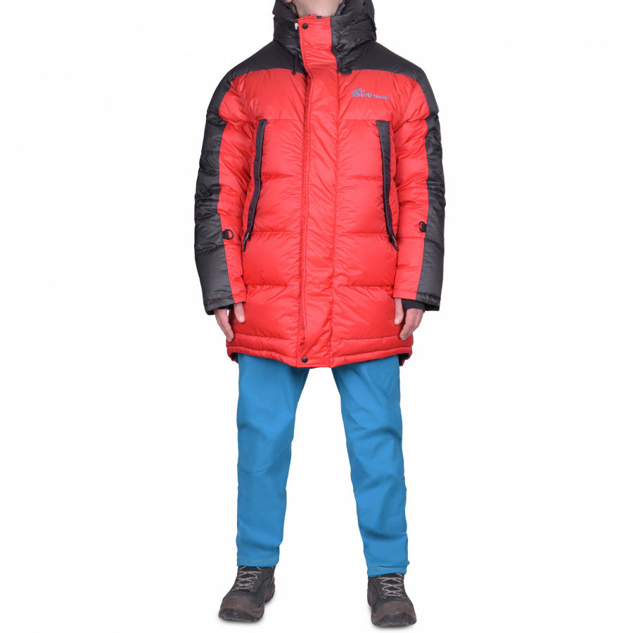 Куртка пуховая BVN Барс-3 красная/черная 52/176