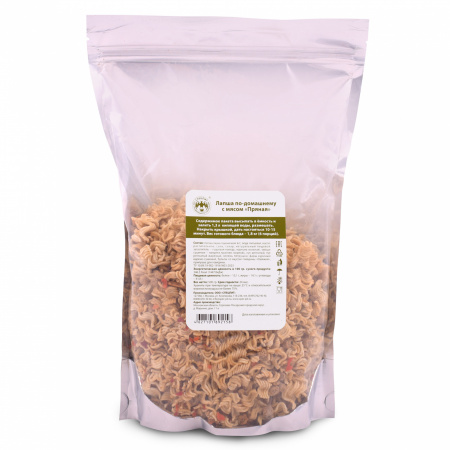 Лапша по-домашнему с мясом "Пряная" 500г, СПЕЦПИТ.