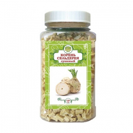 Organic Food Корень сельдерея сушеный, 150 гр ПЭТ