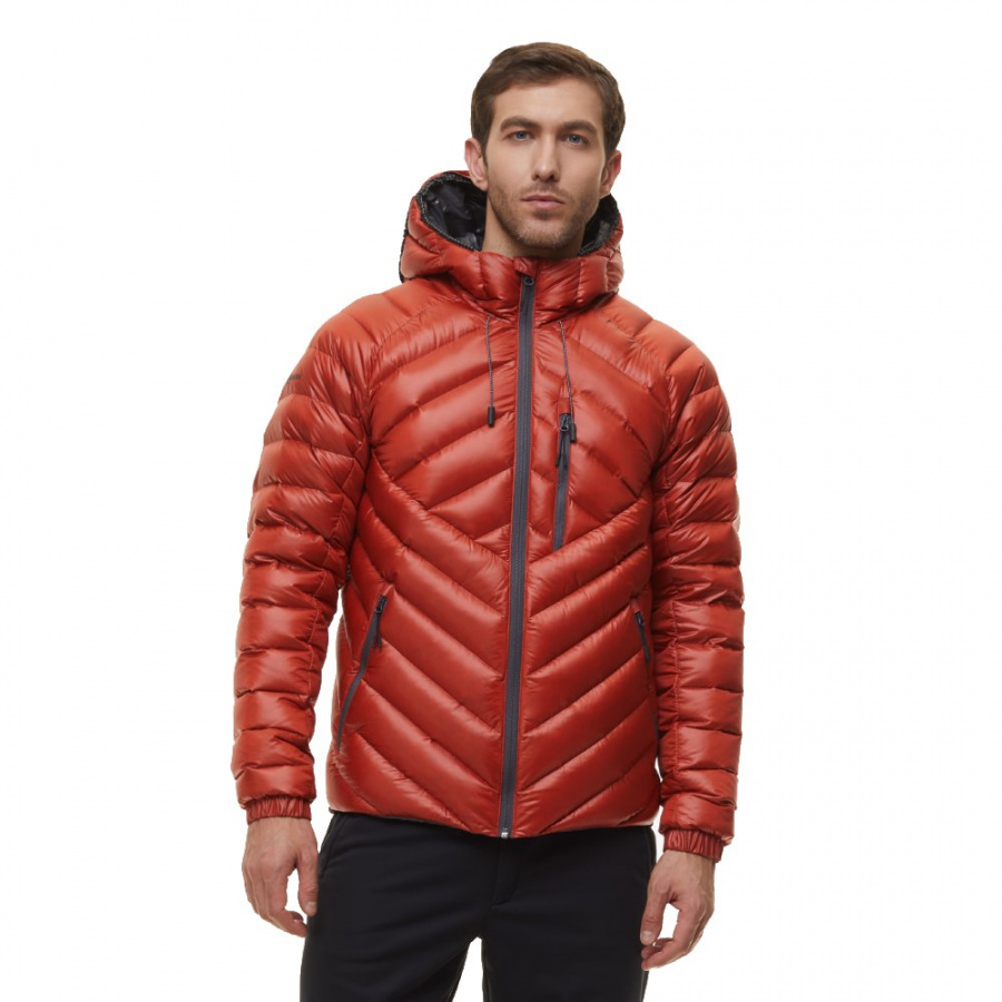 Куртка пуховая BASK Chimgan оранжевая 52