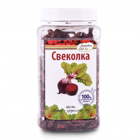 Свекла сушеная соломкой ПЭТ 130 г (Здоровая Еда)