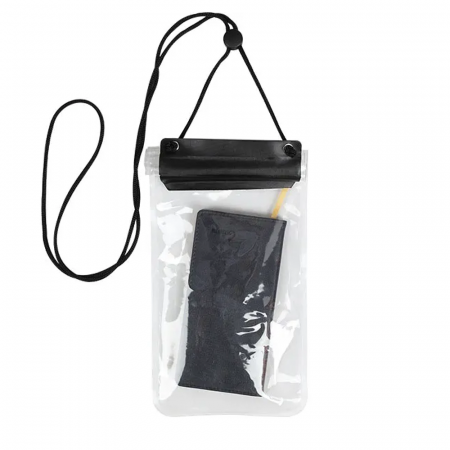 Кошелек влагозащитный нагрудный Сплав L прозрачный