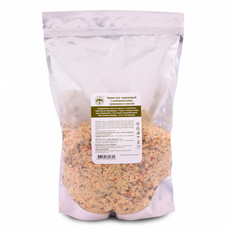 Крем-суп Гороховый с копченостями и гренками 500г, СПЕЦПИТ