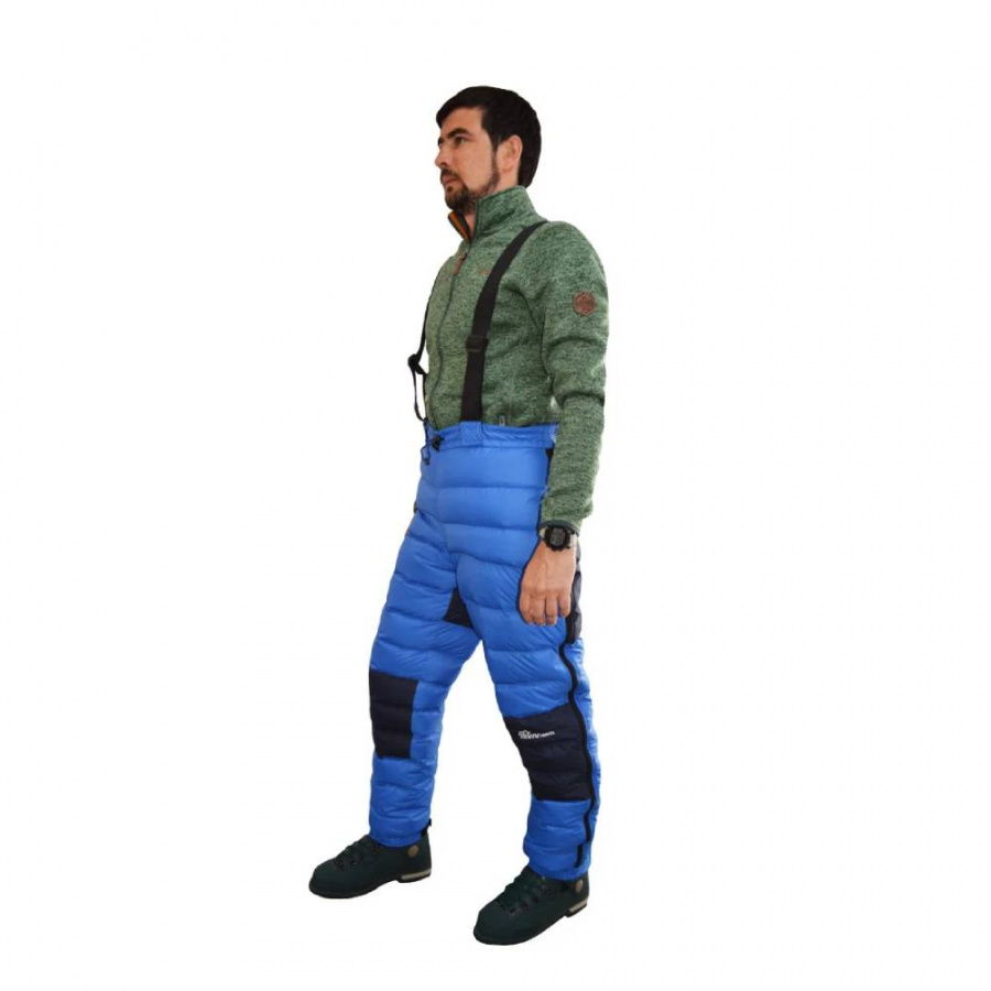 Брюки-самосбросы пуховые BVN Крокусы-2 синие 46/164