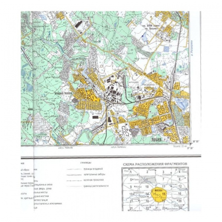 Карты В. Ляпина, Подмосковье - лист №6