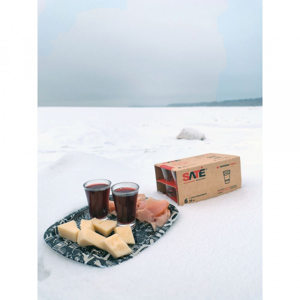 Стопка 30 мл., небьющаяся, PС, SATE
