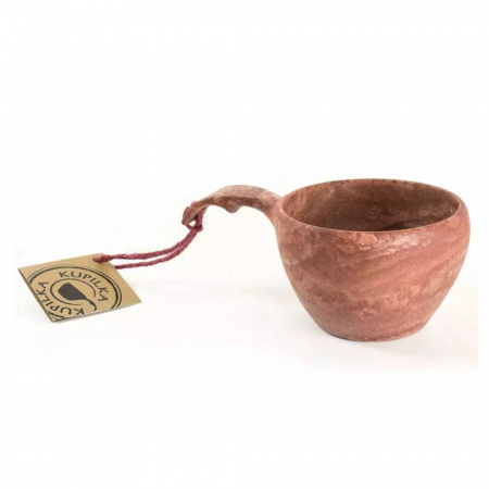 Большая чашка кукса KUPILKA 37, в упаковке (Cranberry)