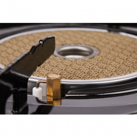 Плита газовая портативная KERAMIK GURU PLUS (TS-201) - с керамической конфоркой и переходником на бы