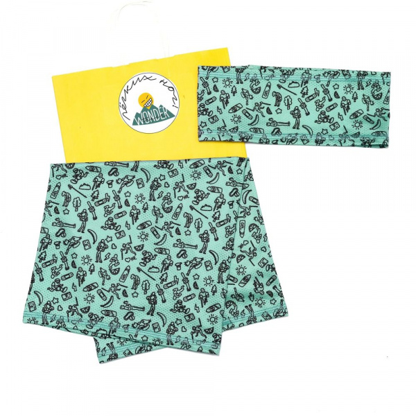 Бафф Wonder Trail Print Mint