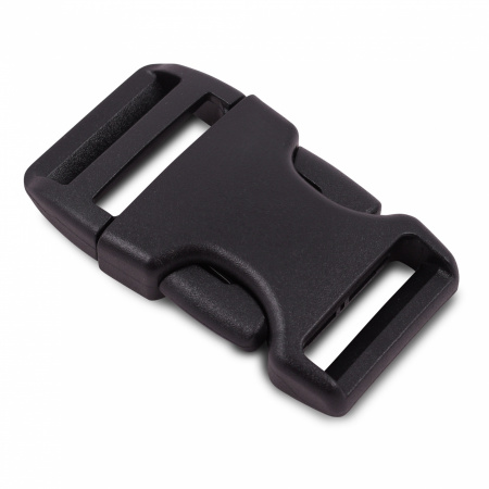 Пряжка фастекс Duraflex Stealth 25мм, одна регулировка,1-07005/1-06359, черный