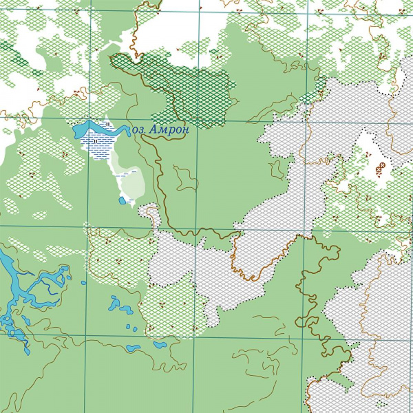 Карты износостойкие для туристов: набор Камчатка: Природный парк «Ключевской»