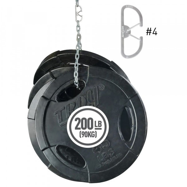 Карабин металлический NiteIze B-Series Dual Carabiner, размер 4