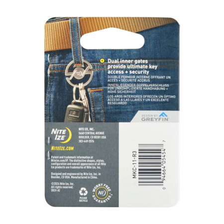 Брелок для ключей NiteIze Medallion Key Carabiner