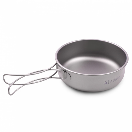 Миска с ручками титановая T-Gear Titanium Bowl 650