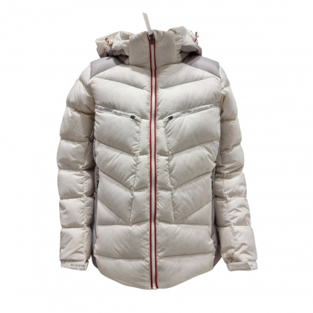 Black Yak куртка пуховая женская Scope Down Jacket 100 бежевая (ivory)