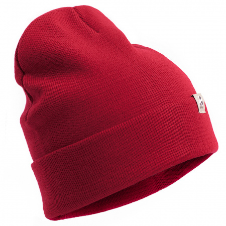 Шапка трикотажная BASK Watch Cap красная тмн