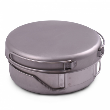 Набор круглых котелков (1,2;1,0;0,6 л) Три друга и подруга нерж.сталь с раскл. ручк. (Роза ветров)