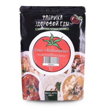 Фабрика здоровой еды. Соус Болоньезе 300 г