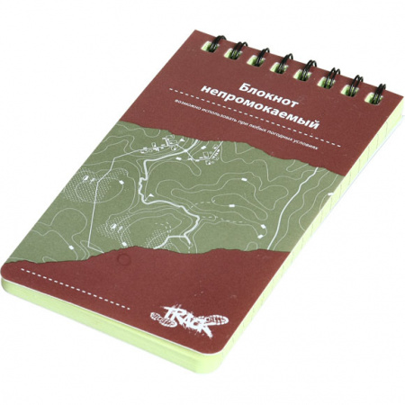 Блокнот влагозащитный маленький Track