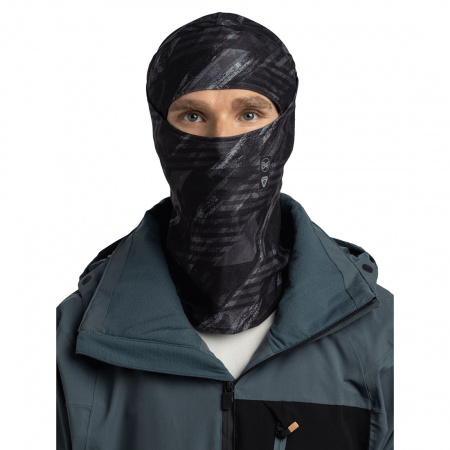 Маска (балаклава) Buff Thermonet Hinged Balaclava Bardeen Graphite 136854.901.10.00