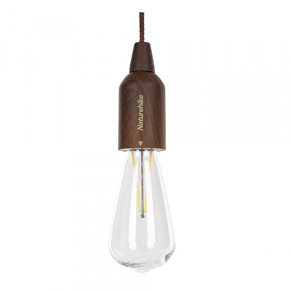 Лампочка Naturehike NH21ZM002 (Wood grain Milk froth lamp-USB type)
