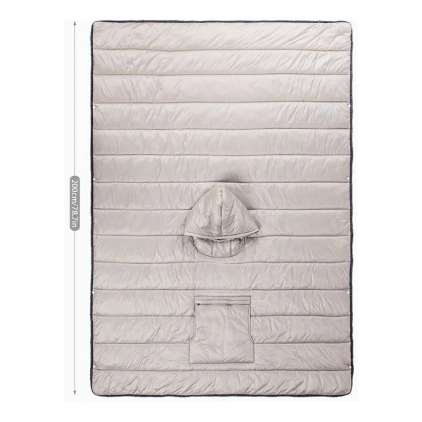Спальный мешок-пончо Naturehike Cloak sleeping bag NH18D010-P