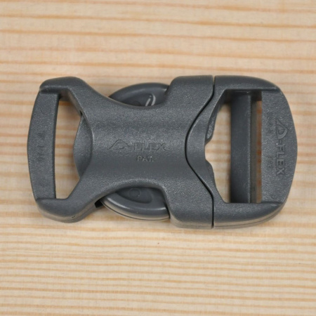 Пряжка фастекс 20мм 1-30066/1-30067(2 части) одна регулировка(Duraflex)