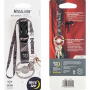 Брелок для ключей NiteIze Medallion Key Lanyard, стальной