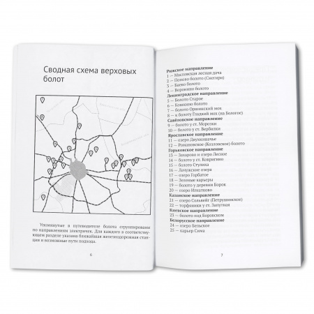 Книга 25 лучших верховых болот Подмосковья (и не только) А. Поляков