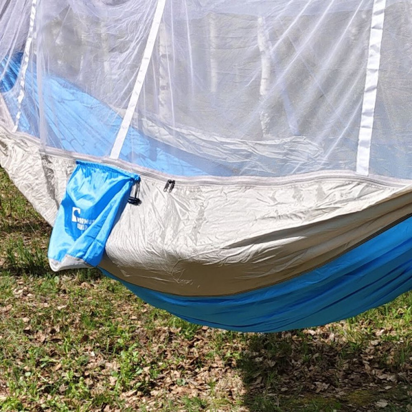 Гамак туристический двухместный с москитной сеткой Mormus Equip Ultralight Hammock