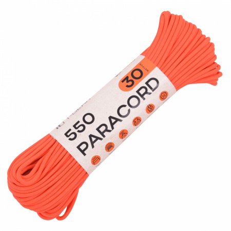 Паракорд 550 T-Gear x CORD nylon 30м (Neon Orange)