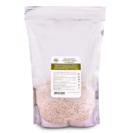 Каша рисовая с бананом 500г, СПЕЦПИТ