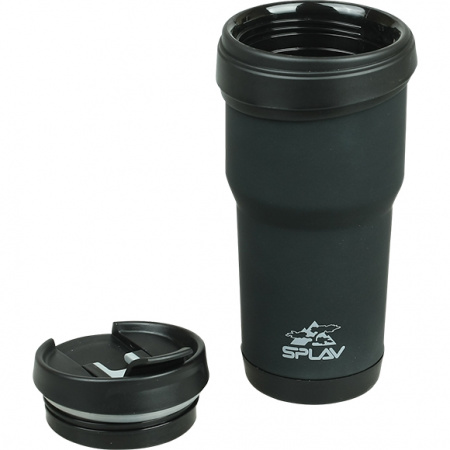 Термокружка автомобильная SE-500 черный