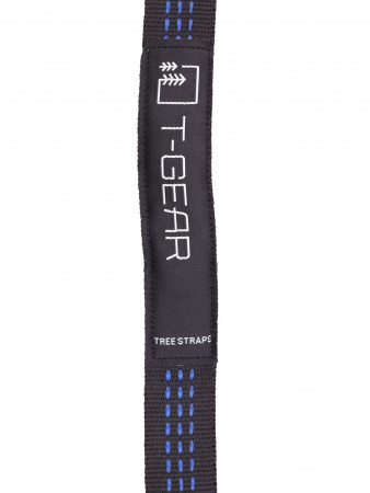 Комплект для навески гамака T-Gear Tree Straps (2 стропы 3 м, 2 карабина)