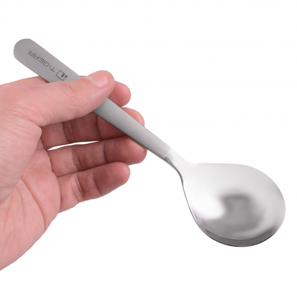 Ложка титановая T-Gear Titanium Big Spoon Polished