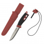 Нож Morakniv Companion Spark Red, нержавеющая сталь, цвет красный