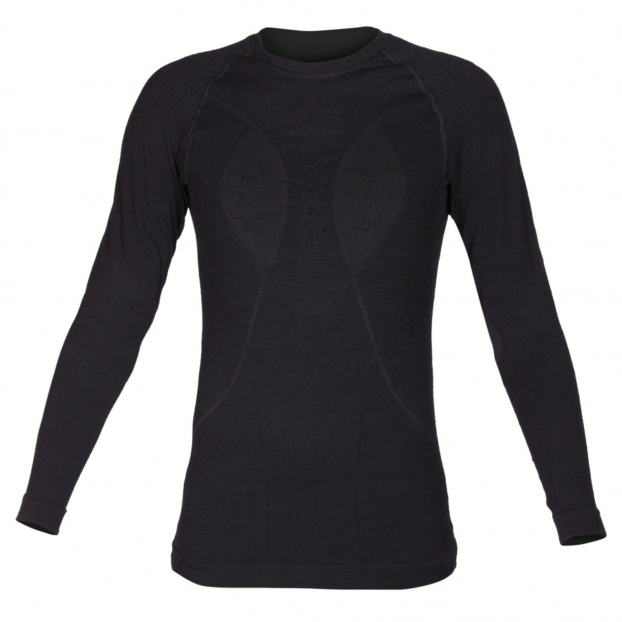 Термобелье мужское лонгслив X-Bionic Apani 4.0 Merino Shirt Round Neck LG SL