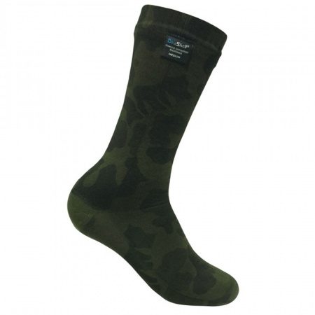 Водонепроницаемые носки Dexshell Camouflage оливковые S (36-38)