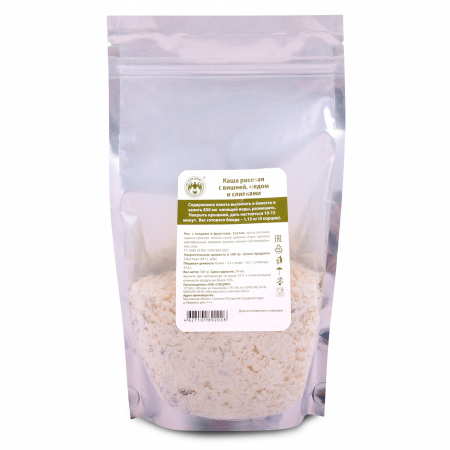 Каша рисовая с вишней 300г, СПЕЦПИТ