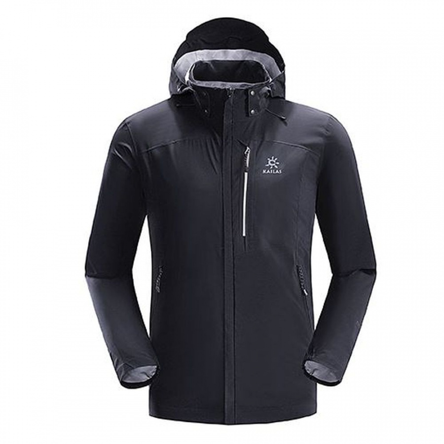 Kailas куртка Lightweight Trekking Hardshell M, Черный