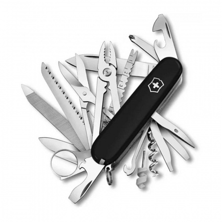 Нож перочинный Victorinox SwissChamp (1.6795.3) 91мм 33функций черный