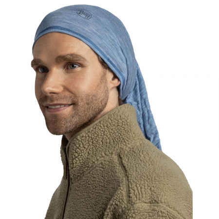 Бандана Buff Merino Lightweight Solid Lake Blue 113010.739.10.00
