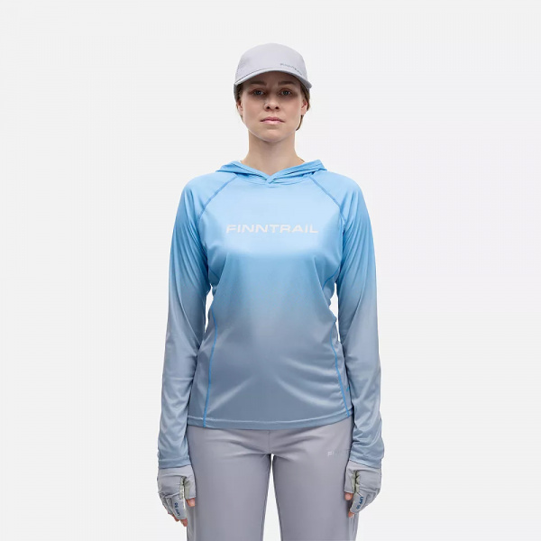 Лонгслив женский Venus Hood W 6621